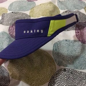 Purple Oakley visor